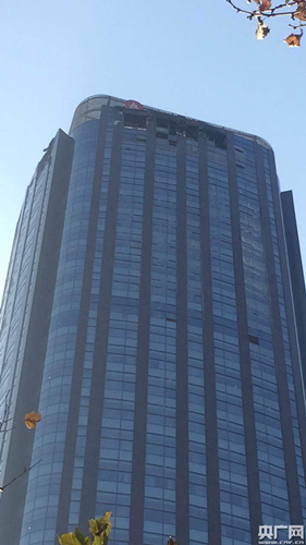 天津河西区一大厦38层起火已致6人遇难组图