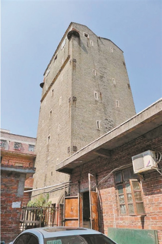 杨氏更楼见证了广州村落防御外敌的历史.