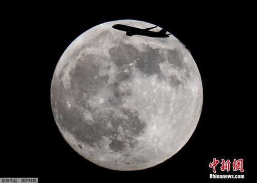 全球多地夜空观测到满月美景