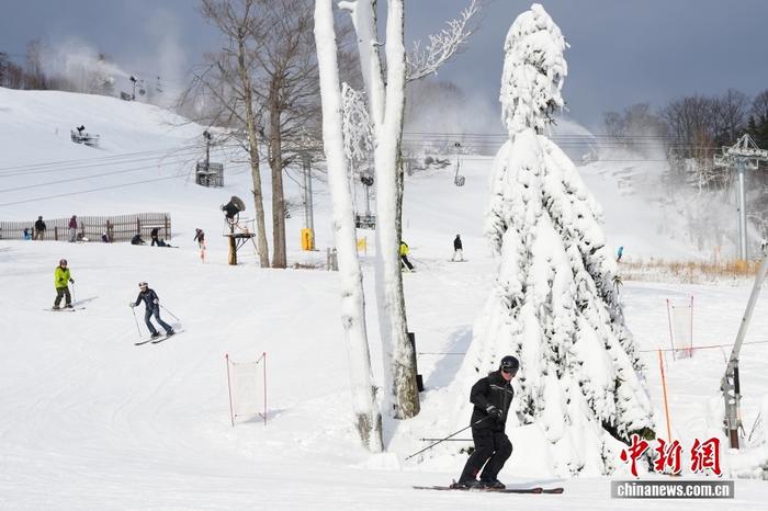 美国东北部进入雪上运动季