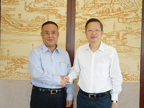 中国侨网泰国华人青年商会会长李桂雄率访问团到访惠州。