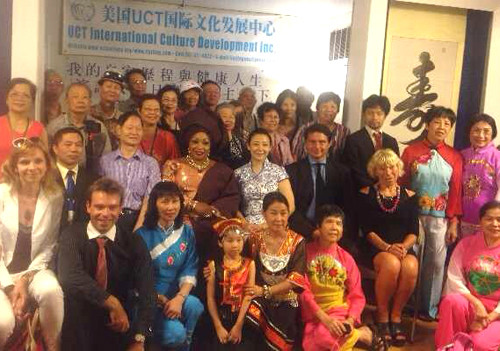 中国侨网活动现场。(美国《侨报》/UCT提供)