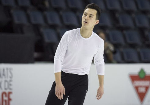 华裔名将陈伟群拿下加拿大花式滑冰锦标赛第八座冠军。（美联社）