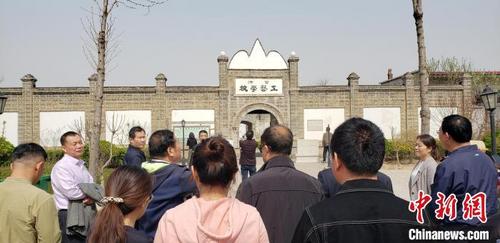 中国侨网图为“布里留法工艺学校”旧址正门。　徐巧明　摄