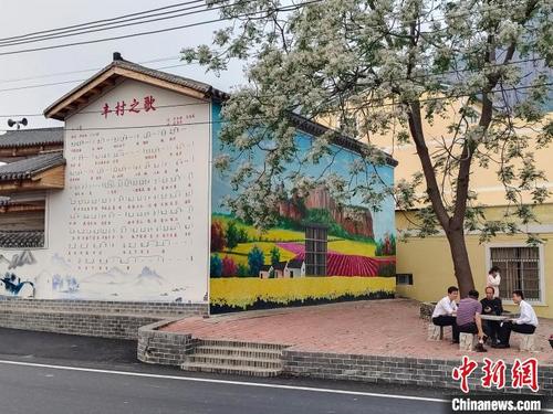 中国侨网广西北流市民安镇丰村风貌。 黄艳梅 摄