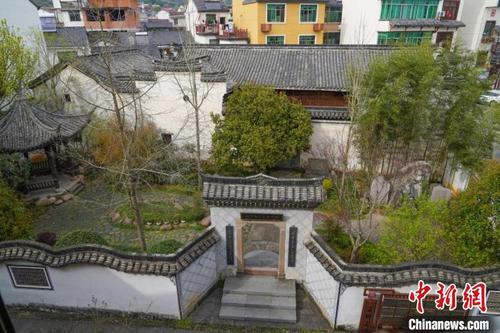 中国侨网位于金东区的施光南故居。 缪小芬 摄