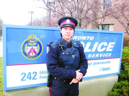 加拿大华裔警花国际武术赛夺铜