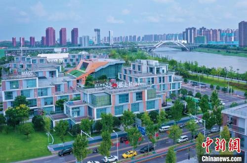 中国侨网马栏山视频文创园。 长沙市开福区委宣传部供图