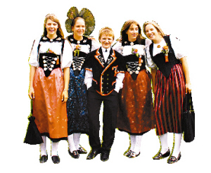 瑞士的狂欢牧羊人节