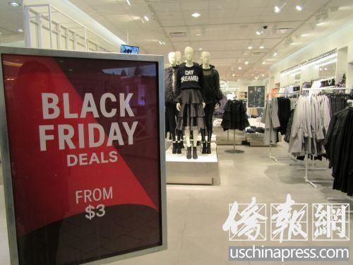 美国 黑五 购物节提前促销华人淡定围观不买账 中国侨网