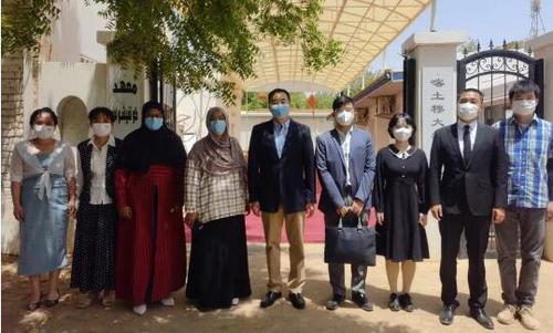 （图片来源：中国驻苏丹大使馆微信公众号）