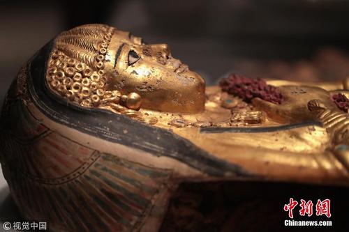 美国博物馆展出大批木乃伊文物 