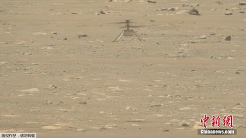 NASA火星直升机“机智号”完成第二次飞行