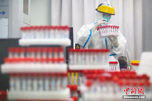 探访南京市第一医院核酸实验室 24小时运转全力战“疫”