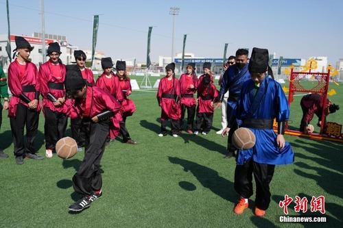中卡青少年蹴鞠交流活动在多哈举行