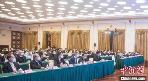 会议现场。　上海市委统战部供图