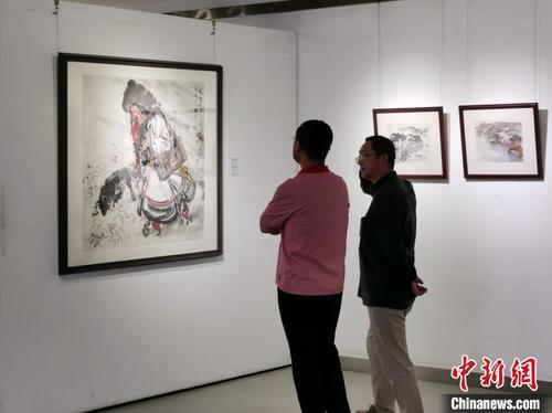 “长安画派”名家作品重回故里