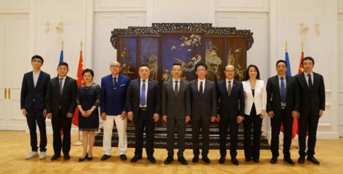 中国侨网(图片来源:中国驻法国大使馆微信公众号)