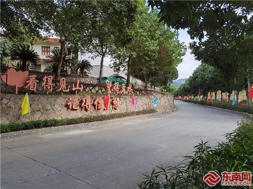 中国侨网白眉村村容村貌十分美丽。东南网记者张立庆 摄