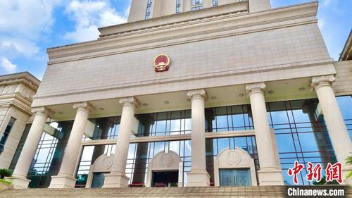 中国侨网广东省高级人民法院。(资料图) 广东高院 供图
