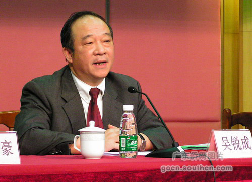 吴锐成部署广东侨务工作 着力抓好八件大事(图)