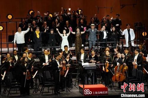 中国侨网艺术家们谢幕　北京国际音乐节供图