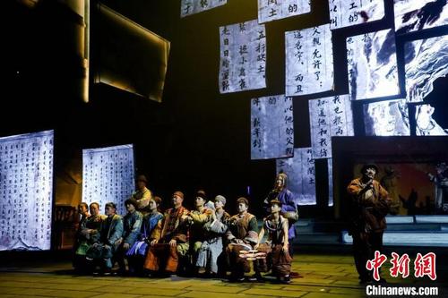 中国侨网大型实景影画剧《鲁镇社戏》 主办方 供图